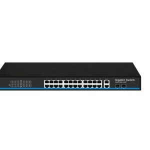 Switch 24-Port PoE S2800P-24G-2TS