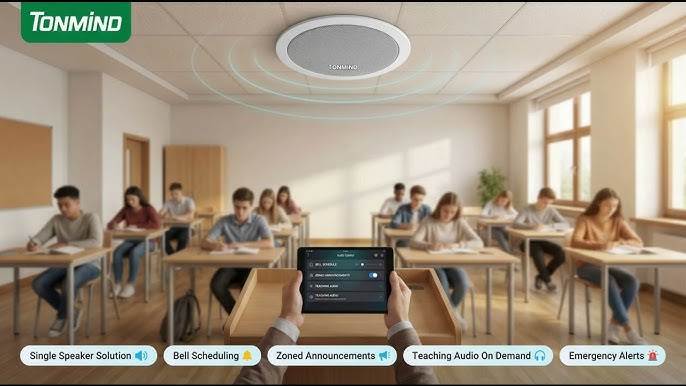 lắp đặt loa âm trần IP