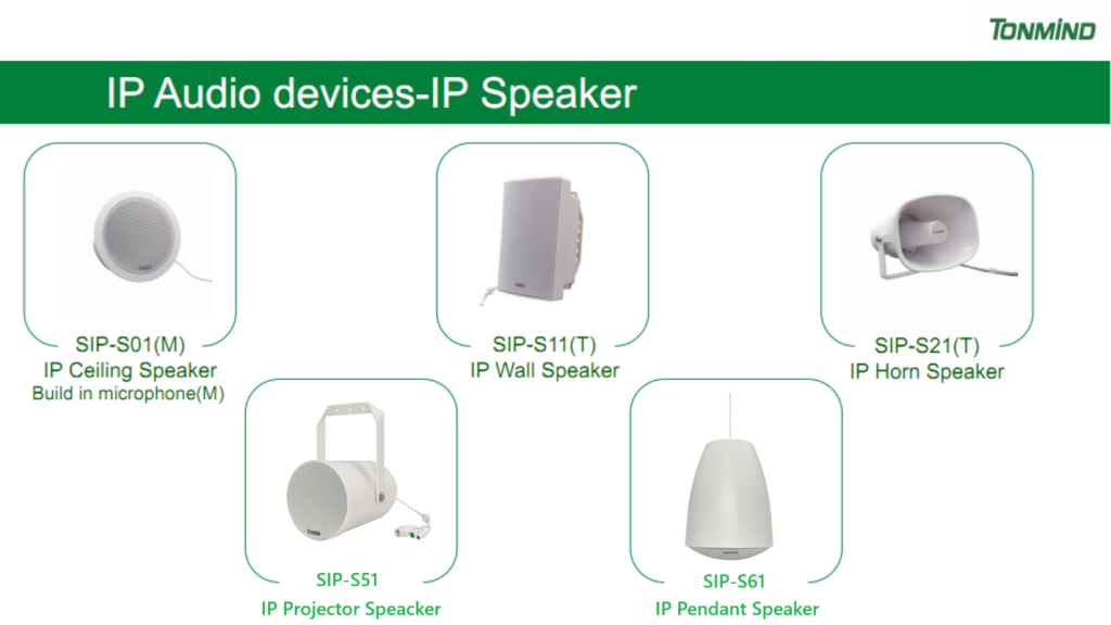 loa IP Speaker Tonmind