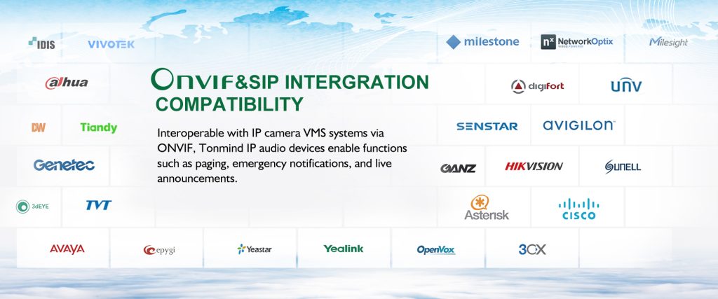 tiêu chuẩn mở với hệ thống âm thanh công cộng IP