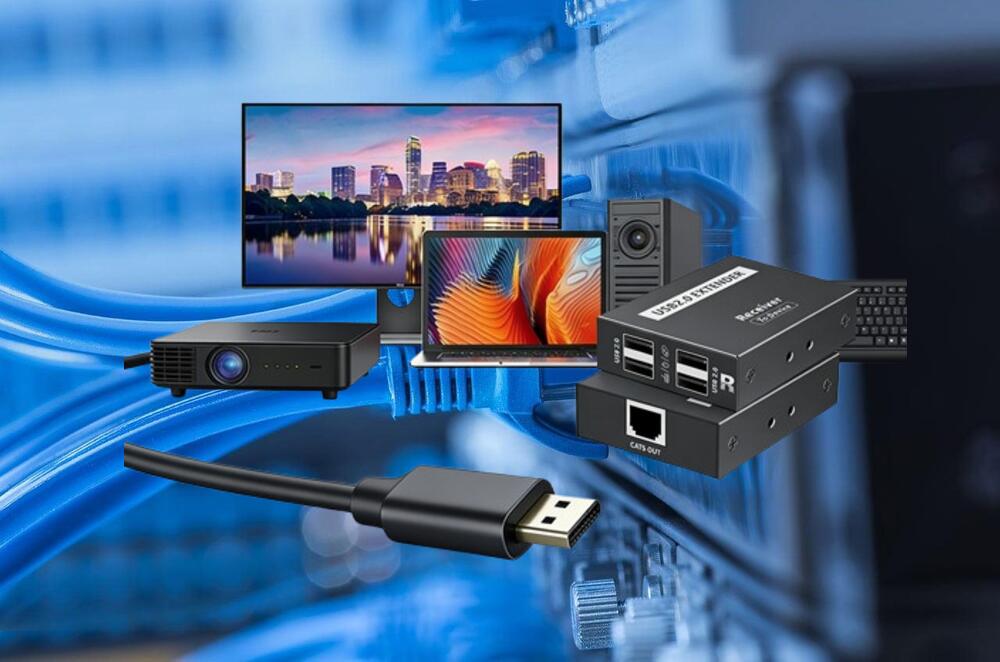 Lắp đặt bộ chuyển đổi HDMI qua mạng LAN
