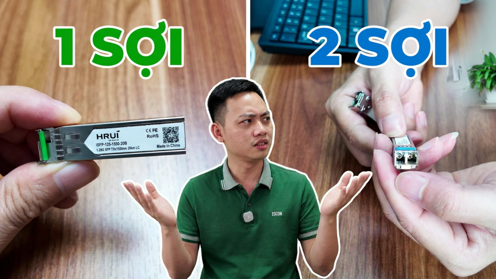 Module Quang 1 Sợi vs 2 Sợi: Đâu Là Sự Khác Biệt?